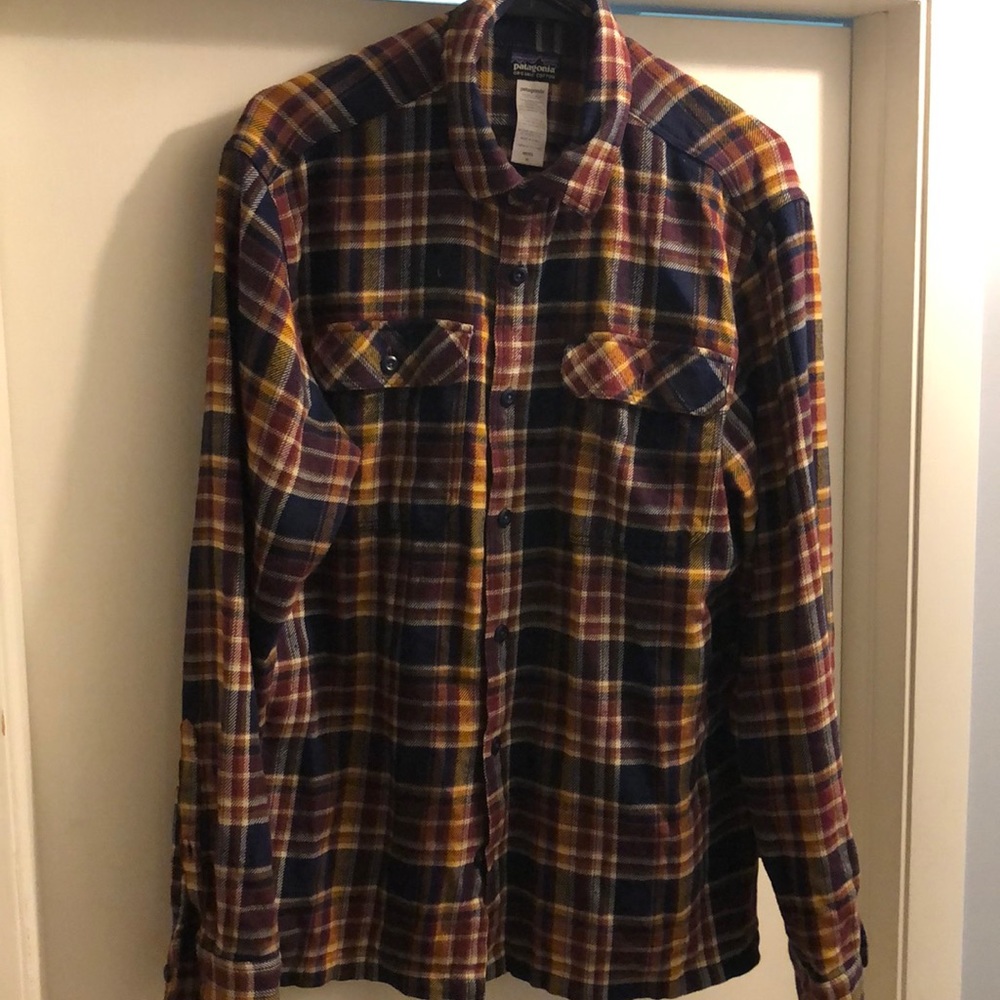 Patagonia 100% organic cotton flannel
